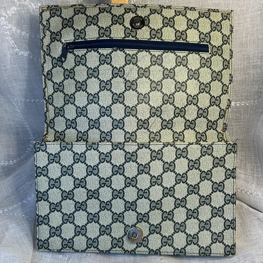 Gucci vintage (1970s?) clutch in excellent condition for its age - Picture 9 of 15